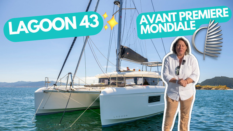 Visite vido LAGOON 43 catamaran ! AVANT PREMIRE MONDIALE